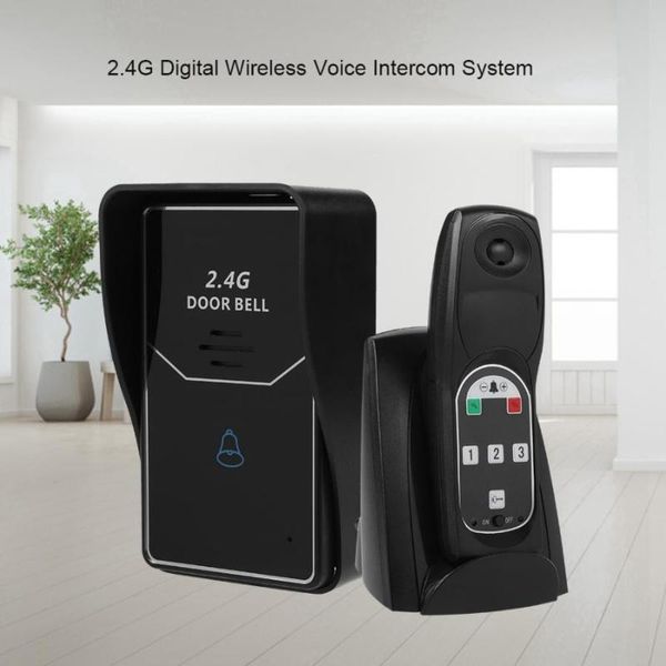 doorbells 2.4g 3.5in ism wireless door bell remote unlock digital voice intercom system intercomunicador
doorbells 2.4g 3.5in ism wireless door bell remote unlock digital voice intercom system intercomunicador