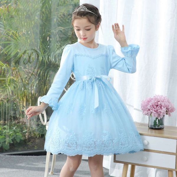 girls' ins children's new korean long autumn and winter sve drs cotton embroidered princs skirt, Red;yellow
girls' ins children's new korean long autumn and winter sve drs cotton embroidered princs skirt, Red;yellow