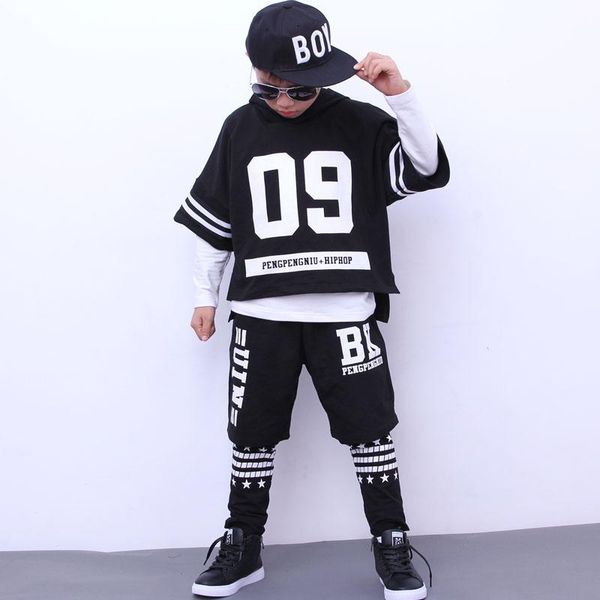 hip hop dance costumes pure cotton street dancing 4 piece suit boys modern stage wear child jazz performance clothing dnv12541, Black;red
hip hop dance costumes pure cotton street dancing 4 piece suit boys modern stage wear child jazz performance clothing dnv12541, Black;red
