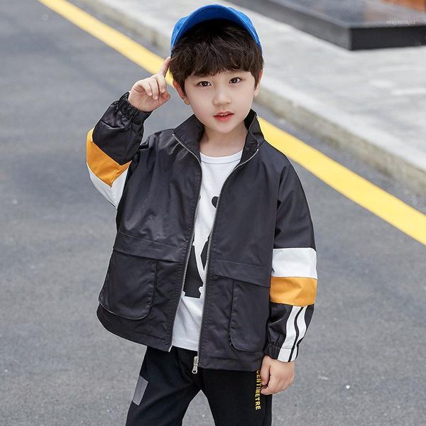 coat childrenswear boy's autumn clothing 2021 style western trench big boy jacket cardigan fashion1, Blue;gray
coat childrenswear boy's autumn clothing 2021 style western trench big boy jacket cardigan fashion1, Blue;gray