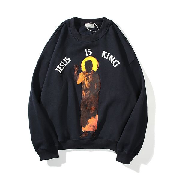 kanye jesus is king album peripheral long-sleeved pullover autumn high street style men and women long-sleeved pullover, Black
kanye jesus is king album peripheral long-sleeved pullover autumn high street style men and women long-sleeved pullover, Black