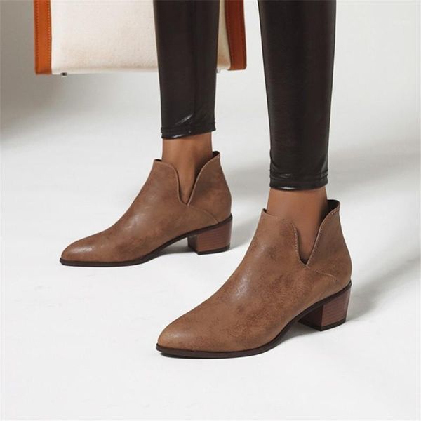 pxelena vintage chunky block med heels shoes women pumps pointed toe 2020 spring autumn office lady daily footwear plus size 431, Black
pxelena vintage chunky block med heels shoes women pumps pointed toe 2020 spring autumn office lady daily footwear plus size 431, Black