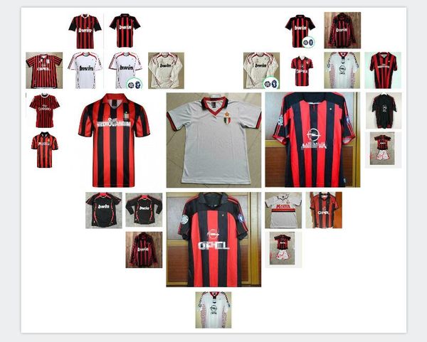 90 91 retro soccer jersey 96 97 gullit shirts 02 03 04 maldini van basten football ronaldo kaka inzaghi ac 06 07 milan 2009 shevchenko, Black;yellow
90 91 retro soccer jersey 96 97 gullit shirts 02 03 04 maldini van basten football ronaldo kaka inzaghi ac 06 07 milan 2009 shevchenko, Black;yellow