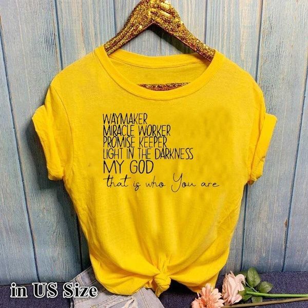 waymaker miracle worker letter print t shirt women short sleeve o neck loose tshirt 2020 summer women tee shirt, White
waymaker miracle worker letter print t shirt women short sleeve o neck loose tshirt 2020 summer women tee shirt, White