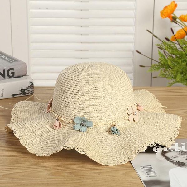 women's floral straw hat fashion summer beach hats big brim outdoor outing sunscreen caps apparel accessories 2020, Blue;gray
women's floral straw hat fashion summer beach hats big brim outdoor outing sunscreen caps apparel accessories 2020, Blue;gray