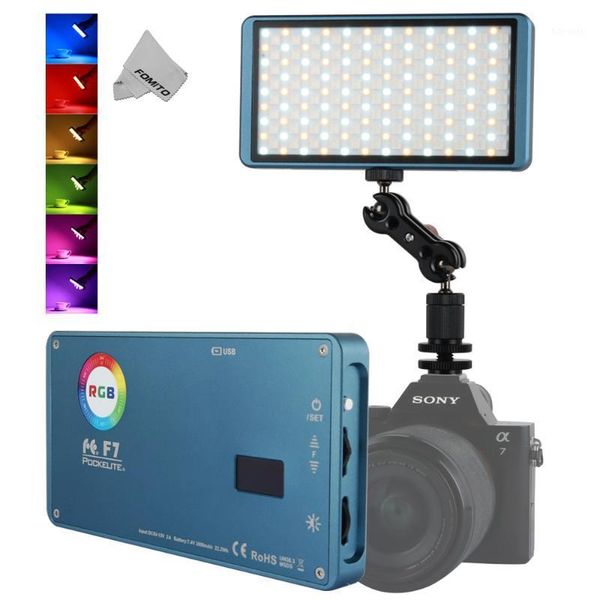 falcon eyes f7 12w rgb led mini pocket on camera light with special-effects mode cri97 stepless dimming portable for video/p1
falcon eyes f7 12w rgb led mini pocket on camera light with special-effects mode cri97 stepless dimming portable for video/p1