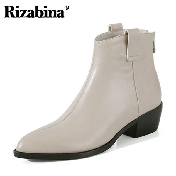 boots rizabina real leather woman ankle pointed toe high heel winter shoes zipper short boot lady footwear size 34-40, Black
boots rizabina real leather woman ankle pointed toe high heel winter shoes zipper short boot lady footwear size 34-40, Black