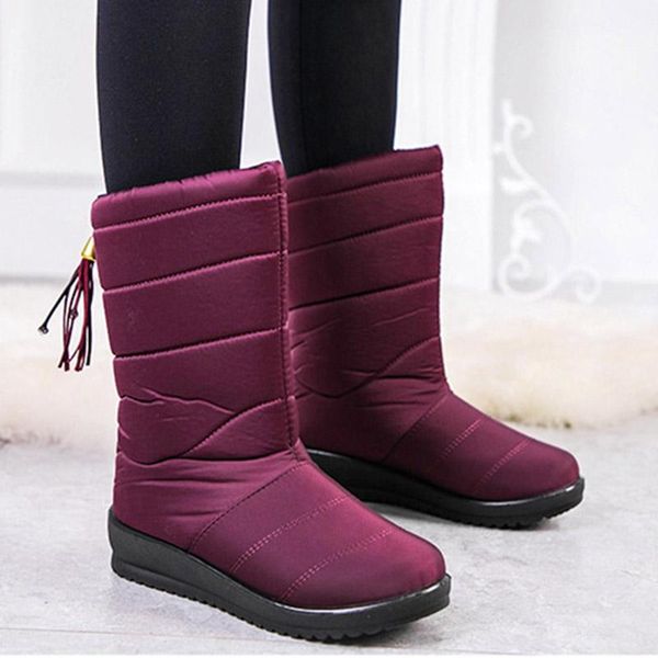 women boots waterproof snow boots female plush winter women warm plush botas mujer winter shoes woman plus size 44, Black
women boots waterproof snow boots female plush winter women warm plush botas mujer winter shoes woman plus size 44, Black