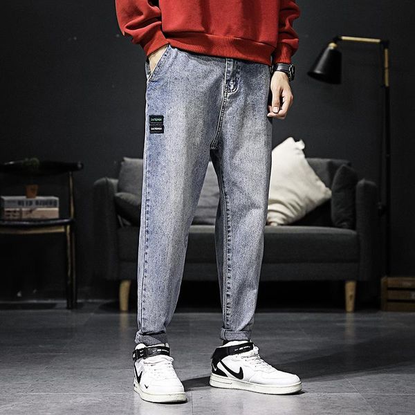 men's jeans korean style fashion men loose fit retro blue harem pants vintage designer streetwear hip hop pencil homme
men's jeans korean style fashion men loose fit retro blue harem pants vintage designer streetwear hip hop pencil homme