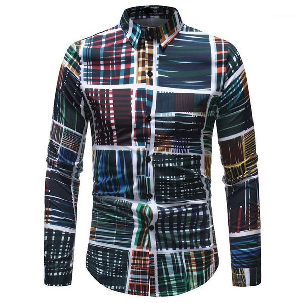man fashion printed blouse slim design formal casual long sleeve men dress shirts size -5xl a3271, White;black
man fashion printed blouse slim design formal casual long sleeve men dress shirts size -5xl a3271, White;black
