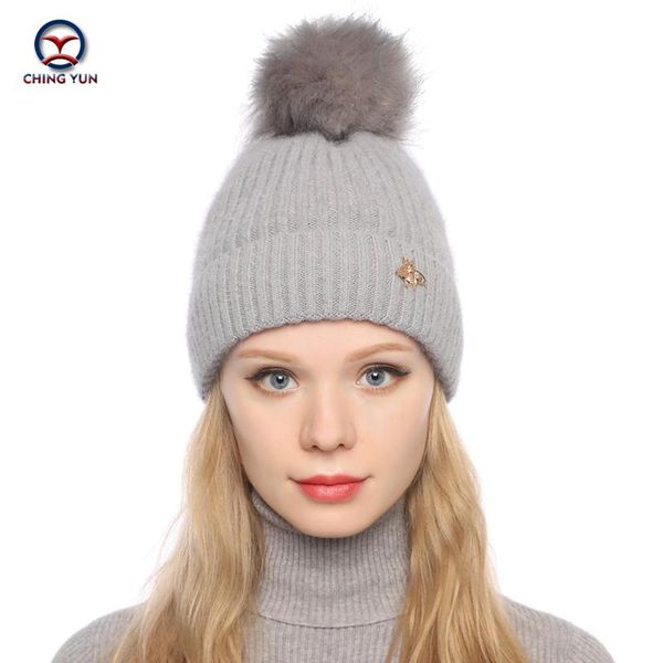 beanie/skull caps chingyun winter women's hats plus velvet thickened outdoor warmth imitation fur wild fashion knitted hat big hair bal, Blue;gray
beanie/skull caps chingyun winter women's hats plus velvet thickened outdoor warmth imitation fur wild fashion knitted hat big hair bal, Blue;gray
