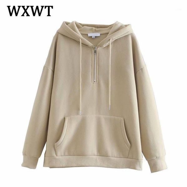 wxwt women fashion zipper plus fleece hoodie sweatshirts winter solid casual pullovers warm pocket hooded jacket st96521, Black
wxwt women fashion zipper plus fleece hoodie sweatshirts winter solid casual pullovers warm pocket hooded jacket st96521, Black