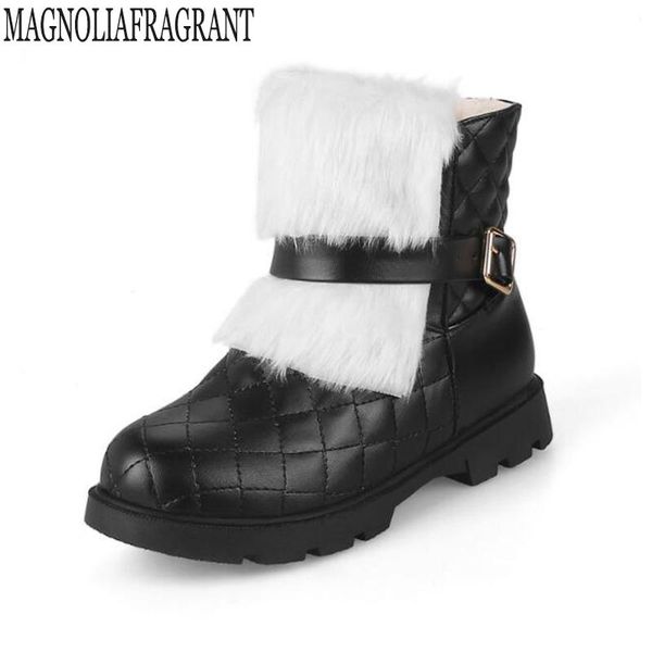 snow boots winter ankle boots women shoes plus size shoes heels winter belt buckle lattice plush fashion k367, Black
snow boots winter ankle boots women shoes plus size shoes heels winter belt buckle lattice plush fashion k367, Black