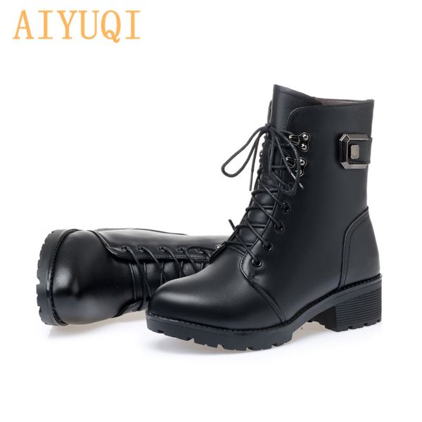 aiyuqi ankle boots women winter new wool warm non-slip ladies' boots large size 41 42 43 winter snow boots 201021, Black
aiyuqi ankle boots women winter new wool warm non-slip ladies' boots large size 41 42 43 winter snow boots 201021, Black