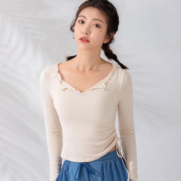 yoga outfits peachmiss autumn fitness shirt women long-sleeved sports thin running quick-drying t-shirts slinm t-shirt1, White;red
yoga outfits peachmiss autumn fitness shirt women long-sleeved sports thin running quick-drying t-shirts slinm t-shirt1, White;red