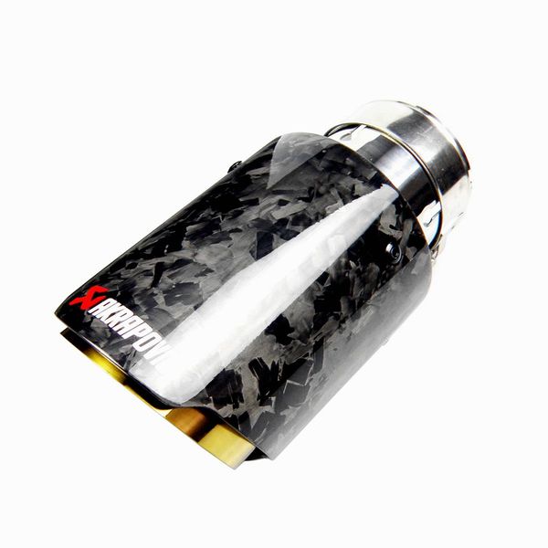 car universal straight edge golden stainless steel glossy forged carbon fiber exhaust muffler tip exhaust end pipe tail pipe tip ak logo
car universal straight edge golden stainless steel glossy forged carbon fiber exhaust muffler tip exhaust end pipe tail pipe tip ak logo