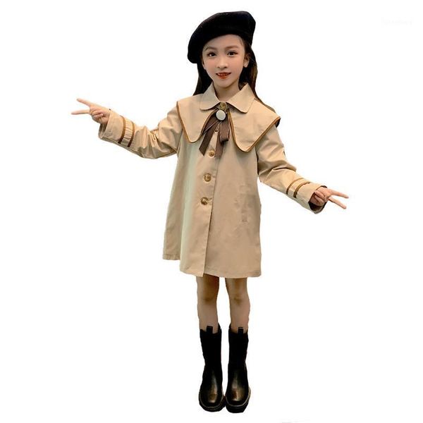 new 2020 autumn winter trench coats for girls oversize double breasted vintage long outwear with bowknot neck girl's windbreaker1, Blue;gray
new 2020 autumn winter trench coats for girls oversize double breasted vintage long outwear with bowknot neck girl's windbreaker1, Blue;gray