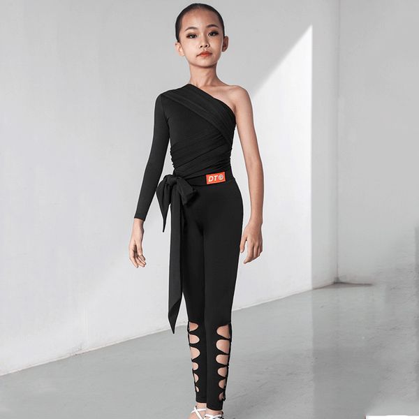 latin dance clothes for girls rumba costume fall latina practice wear black tango dance wear kids cha cha outfits jl1905, Black;red
latin dance clothes for girls rumba costume fall latina practice wear black tango dance wear kids cha cha outfits jl1905, Black;red