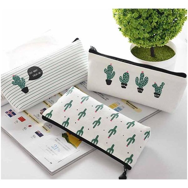 cactus pencil case kawaii canvas zipper stationery estuches school cute pencil box pen bags pouch pocket coin purse
cactus pencil case kawaii canvas zipper stationery estuches school cute pencil box pen bags pouch pocket coin purse