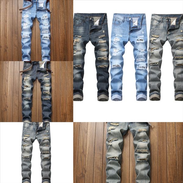 xfb9f jeans hole trouser jeans men fashion new male biker black men jeans pantsman fashion's trousers straight pants designer
xfb9f jeans hole trouser jeans men fashion new male biker black men jeans pantsman fashion's trousers straight pants designer