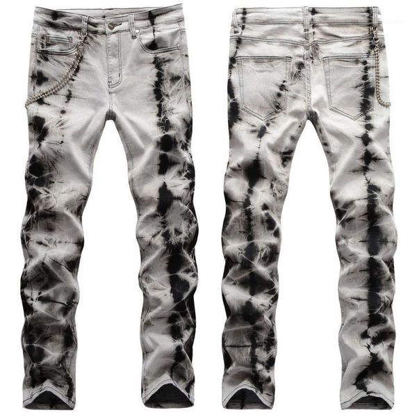 men's jeans european american street fashion hip-hop pleated snowflake retro lanyard decorative elastic straight slim men1, Blue
men's jeans european american street fashion hip-hop pleated snowflake retro lanyard decorative elastic straight slim men1, Blue
