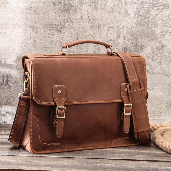 briefcases retro crazy horse leather men's business briefcase bag multifunctional large capacity computer work totes for man
briefcases retro crazy horse leather men's business briefcase bag multifunctional large capacity computer work totes for man