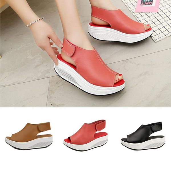 sandals arrivals women wedges heel shoes ankle strap summer flip flop femme platform plus size 35-431, Black
sandals arrivals women wedges heel shoes ankle strap summer flip flop femme platform plus size 35-431, Black
