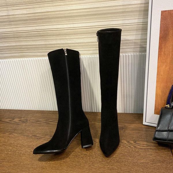 boots 2021 latest 33-43 suede leather warm stylish women's shoes gorgeous korean version boot shoes1, Black
boots 2021 latest 33-43 suede leather warm stylish women's shoes gorgeous korean version boot shoes1, Black