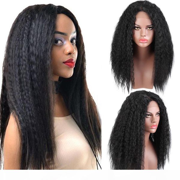 360 lace frontal wig 150 density pre plucked lace wig kinky straight black lace front wig human hair with baby hair ponytail natural, Black;brown
360 lace frontal wig 150 density pre plucked lace wig kinky straight black lace front wig human hair with baby hair ponytail natural, Black;brown
