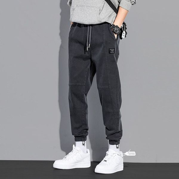 jeans men's spring and autumn new korean fashion brand slim leggings versatile sports and leisure pants, Blue
jeans men's spring and autumn new korean fashion brand slim leggings versatile sports and leisure pants, Blue