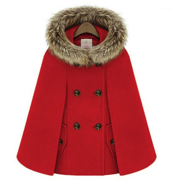 women thick cloak overcoat hooded fur collar long sleeve double breasted cape coat jacket warm winter autumn spring new arrival1, Black
women thick cloak overcoat hooded fur collar long sleeve double breasted cape coat jacket warm winter autumn spring new arrival1, Black