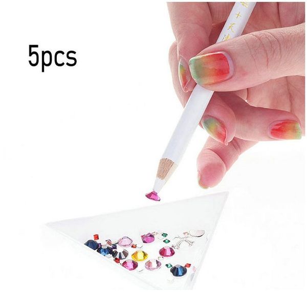 5pcs diy nail art dotting tool rhinestones gems picking crystal beads wax pencil white dot gel pen decoration tools f qylsvz, Silver
5pcs diy nail art dotting tool rhinestones gems picking crystal beads wax pencil white dot gel pen decoration tools f qylsvz, Silver