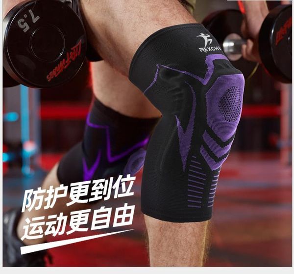 sports protective gear rexchi/leiqi sports knee pads basketball running gym silicone spring support knee pads, Black;gray
sports protective gear rexchi/leiqi sports knee pads basketball running gym silicone spring support knee pads, Black;gray