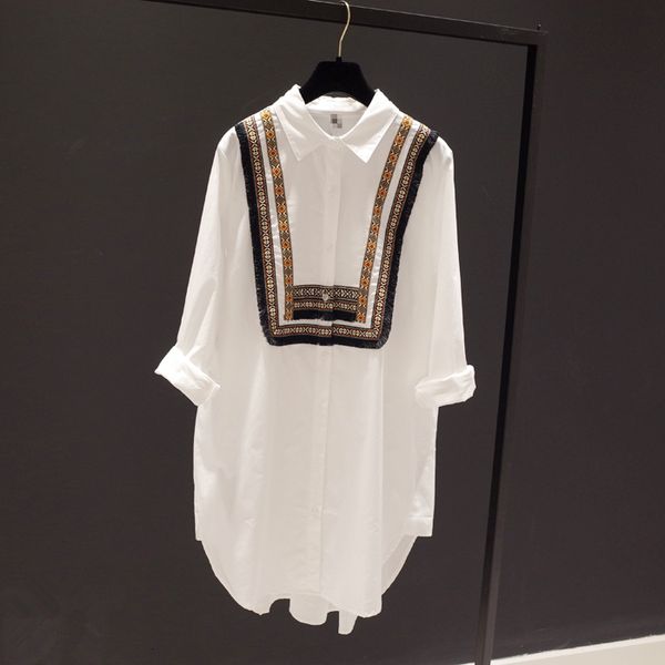 2021 new national style cotton shirt summer long sleeve embroidery white blouse women plus size casual blusa 4p5m
2021 new national style cotton shirt summer long sleeve embroidery white blouse women plus size casual blusa 4p5m