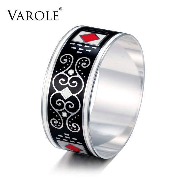 varole 28mm width vintage jewelry copper enamel cuff bracelets elegant classic bangles for womens clothing accessories jewelry, Black
varole 28mm width vintage jewelry copper enamel cuff bracelets elegant classic bangles for womens clothing accessories jewelry, Black