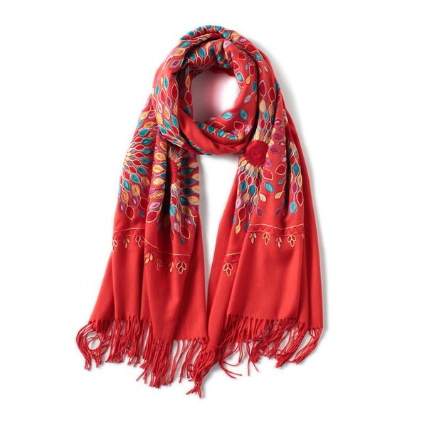 winter scarf for women vintage embroidery thick warm cashmere scarves 200930, Blue;gray
winter scarf for women vintage embroidery thick warm cashmere scarves 200930, Blue;gray