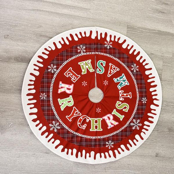 christmas decorations 1pc dia 90cm/122cm plaid snowflake merry tree skirts gift home year decor xmas skirt
christmas decorations 1pc dia 90cm/122cm plaid snowflake merry tree skirts gift home year decor xmas skirt
