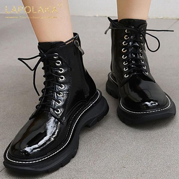 new arrivals comfortable heels shoelaces zipper platform winter women shoes fashion brand motorcycles boots female, Black
new arrivals comfortable heels shoelaces zipper platform winter women shoes fashion brand motorcycles boots female, Black