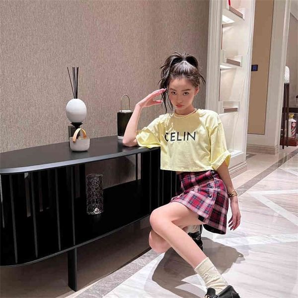 shennan oil aco tide brand ce2022 early new simple fashion versatile short navel print t-shirt women, White
shennan oil aco tide brand ce2022 early new simple fashion versatile short navel print t-shirt women, White