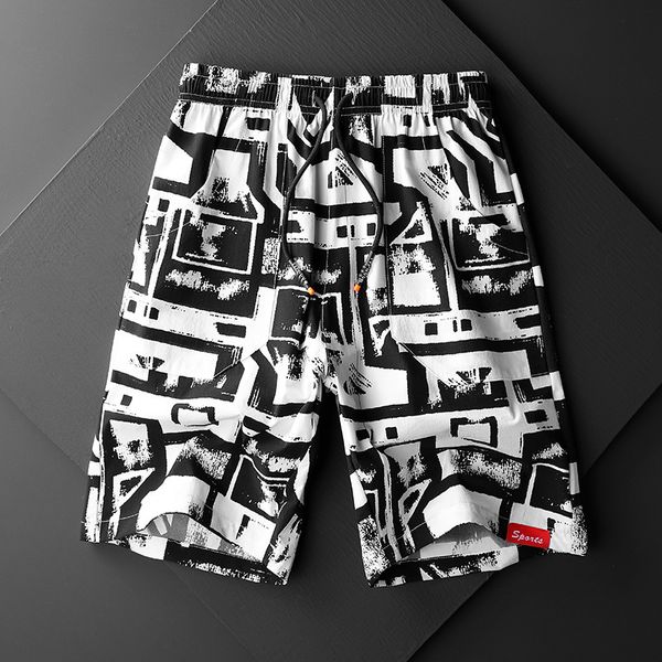 summer ice silk camouflage large shorts fashion brand thin men's beach sports pants, White;black
summer ice silk camouflage large shorts fashion brand thin men's beach sports pants, White;black