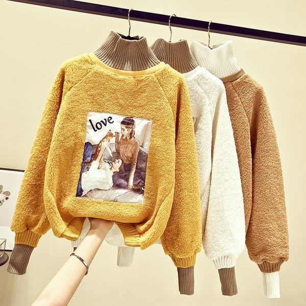 k9jbq new style piece with winter women's sweater pullover sweatercashmere stitching cloth high collar fake two sweater cashmere for wo, Black
k9jbq new style piece with winter women's sweater pullover sweatercashmere stitching cloth high collar fake two sweater cashmere for wo, Black