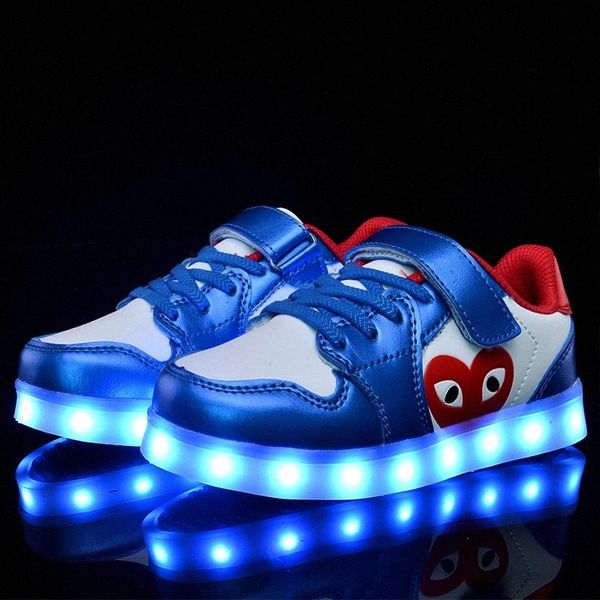 2018 blue black new children glowing sneakers led luminous shoes for boys girls fashion light up casual kids 7 colors usb charge #fn8l
2018 blue black new children glowing sneakers led luminous shoes for boys girls fashion light up casual kids 7 colors usb charge #fn8l