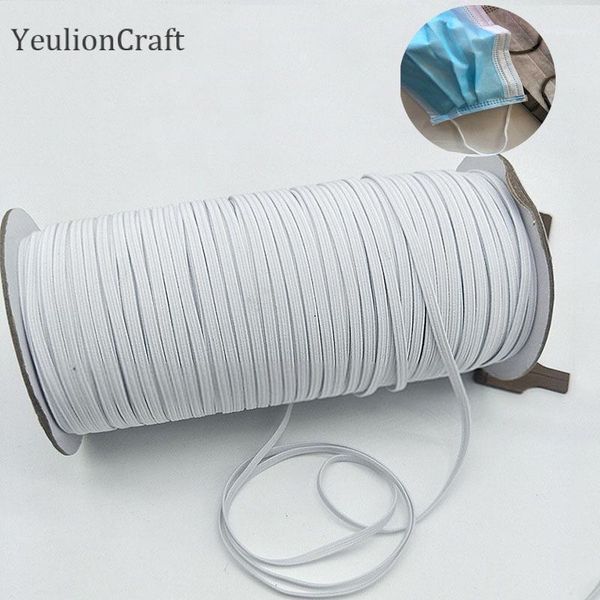 yeulioncraft 3x0.5mm elastic mask band rope mask rubber band tape ear hanging rope round elastic diy crafts11, Black;white
yeulioncraft 3x0.5mm elastic mask band rope mask rubber band tape ear hanging rope round elastic diy crafts11, Black;white