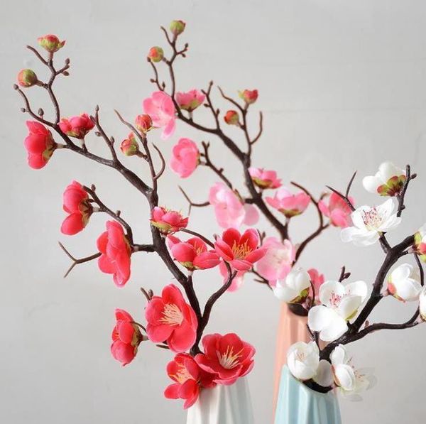 decorative flowers & wreaths plum cherry blossoms silk artificial plastic stem sakura tree branch home table decor wedding decoration wreath
decorative flowers & wreaths plum cherry blossoms silk artificial plastic stem sakura tree branch home table decor wedding decoration wreath