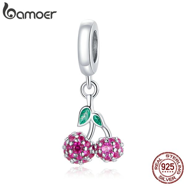 bamoer authentic 925 sterling fresh cherry charm for original silver beads bracelet & bangle diy jewelry making bsc401 q1219, Bronze;silver
bamoer authentic 925 sterling fresh cherry charm for original silver beads bracelet & bangle diy jewelry making bsc401 q1219, Bronze;silver