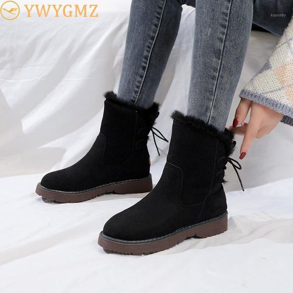 boots nubuck snow women's winter shoes woman female booties thick sole non-slip warm ankle 2021 back lace black khaki1
boots nubuck snow women's winter shoes woman female booties thick sole non-slip warm ankle 2021 back lace black khaki1
