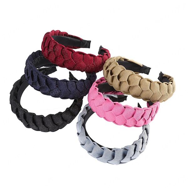 twisted braid hairband solid headband bezel turban women new hair jewelry girls hair band accessories headwear head hoop, Slivery;white
twisted braid hairband solid headband bezel turban women new hair jewelry girls hair band accessories headwear head hoop, Slivery;white