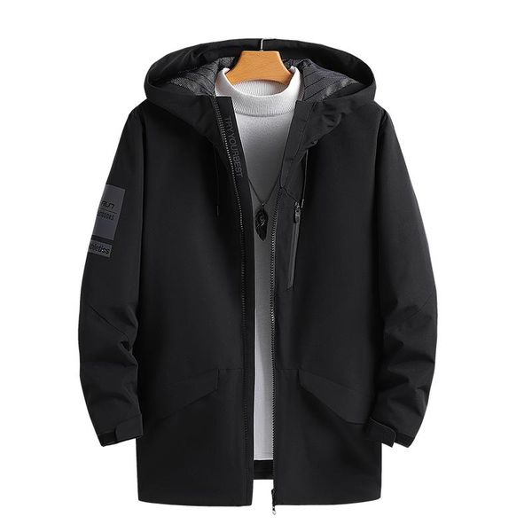 men's trench coats customized winter coat lightweight korean windbreaker casual cotton-padded warm cotton clothing, Tan;black
men's trench coats customized winter coat lightweight korean windbreaker casual cotton-padded warm cotton clothing, Tan;black