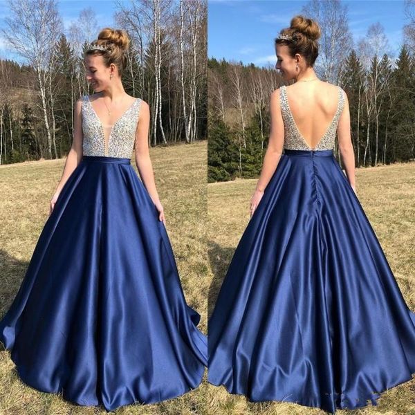 navy blue a line sleeveless floor length evening dress backless event party gown custom made vestidos de fiesta, Black;red
navy blue a line sleeveless floor length evening dress backless event party gown custom made vestidos de fiesta, Black;red