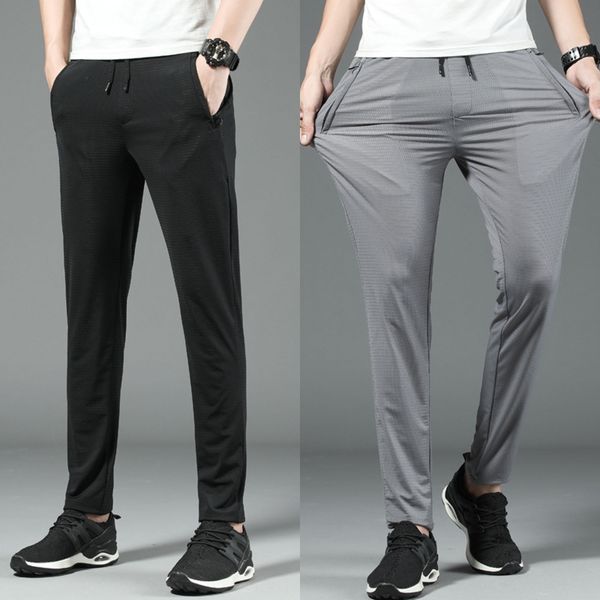 trendy summer breathable little feet summer ice silk men's casual men's ultra casual sports pants thin sports pants thin korean ve, Blue
trendy summer breathable little feet summer ice silk men's casual men's ultra casual sports pants thin sports pants thin korean ve, Blue